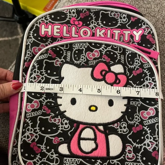 NWT Sanrio Hello Kitty Mini  Backpack School Bag‎ 11” X8” for Kids and Toddlers - Picture 4 of 7